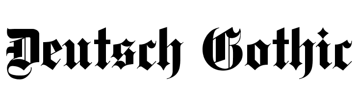 deutsch gothic font download
